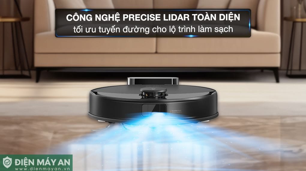Robot hút bụi lau nhà Roborock Q10PF (Plus) - Đen